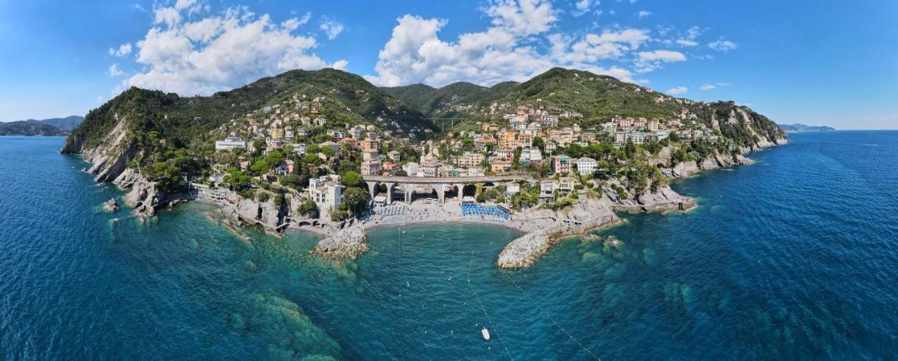 Una Conchiglia Sul Mare Attico Vista Portofino Apartment Zoagli Ngoại thất bức ảnh